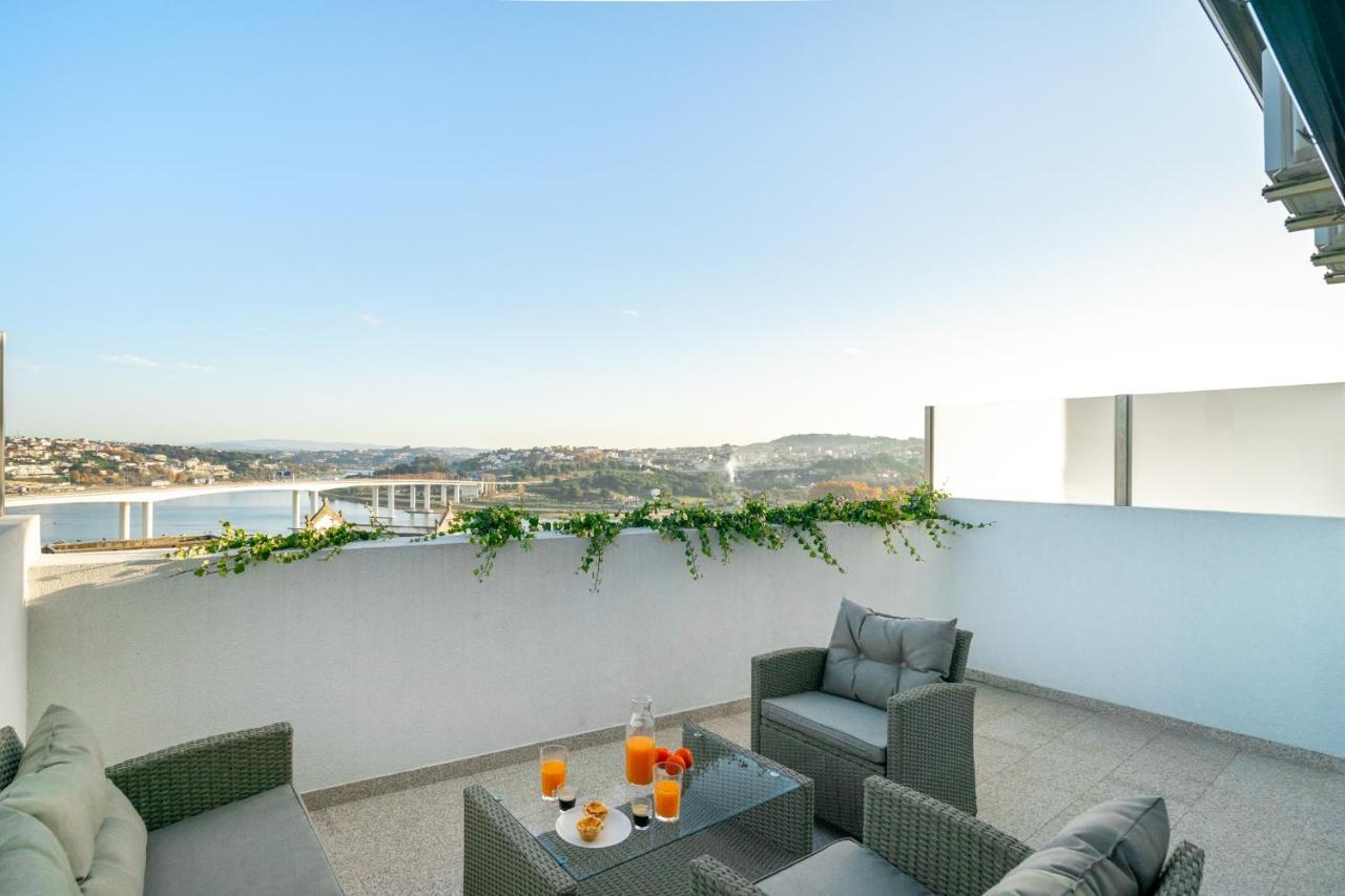 Whome Riverside View Premium Apartment W/ Ac & Terrace OOporto Exteriör bild